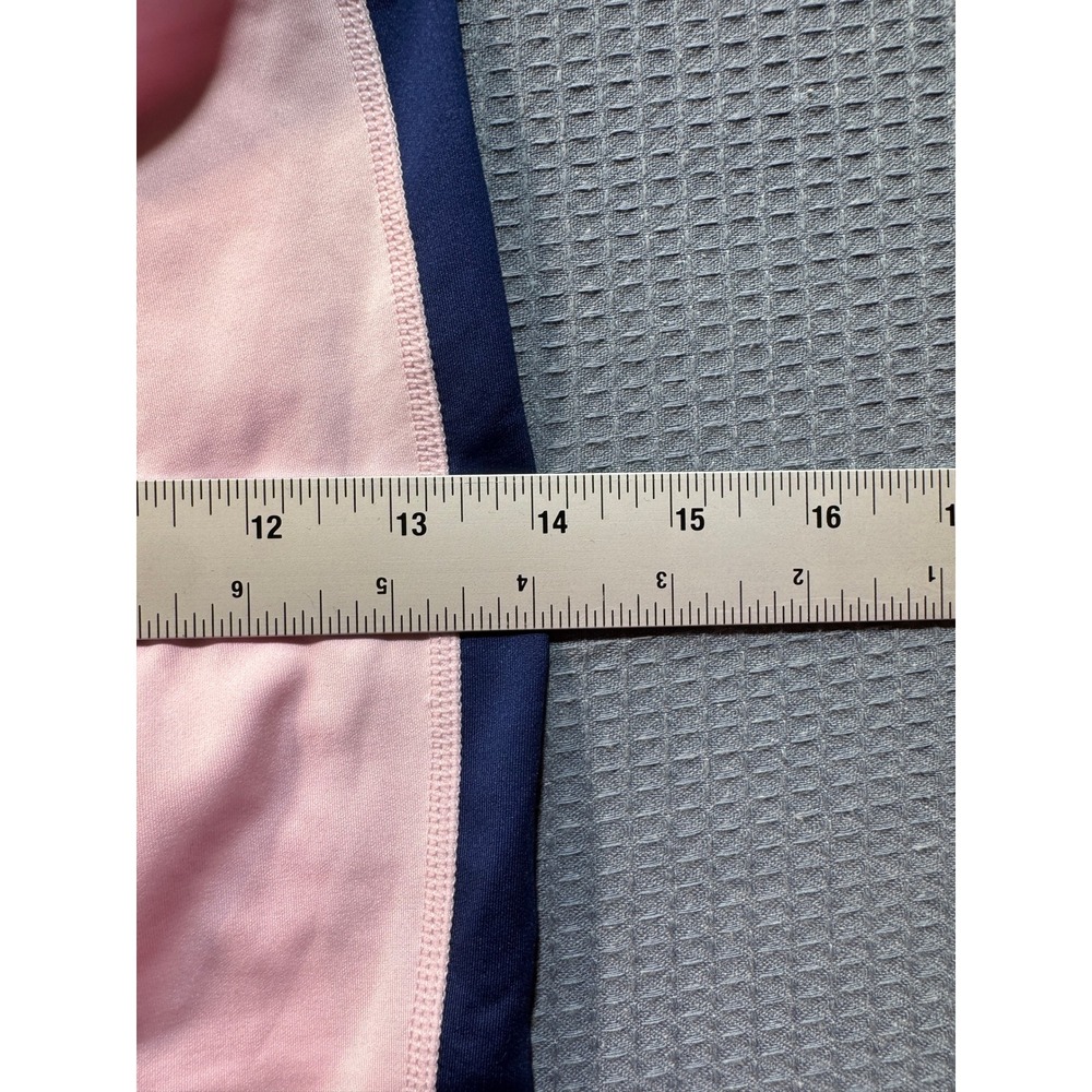 Nike One Capri Leggings Girls XL Pink Navy Grey - Picture 12 of 12